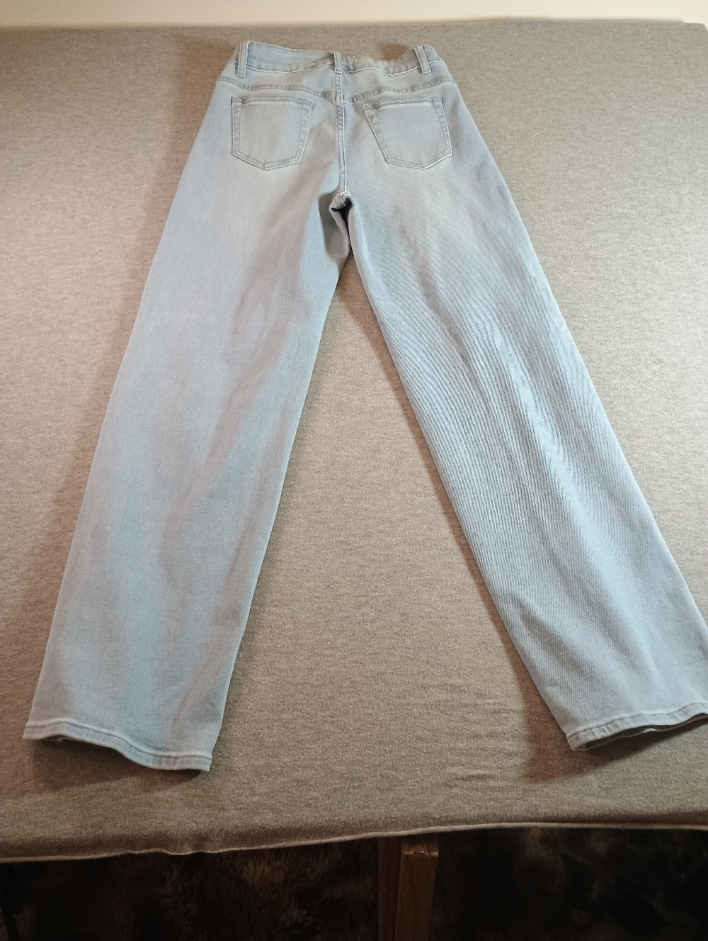 Lilac Sunset Light Blue Women's Size 3 Baggy Straight-Leg Jeans - Picture 4 of 9